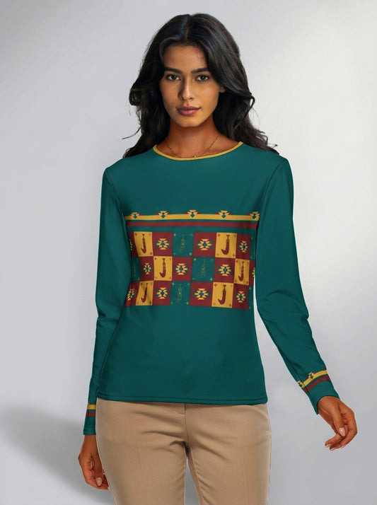 Khanjar - Stretch Long Sleeve Top
