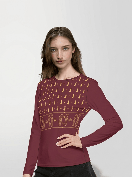 Khanjar - Stretch Long Sleeve Top