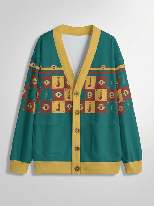 Khanjar - Fleece-Lined Knit Cardigan