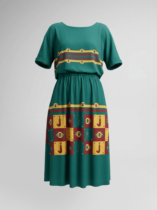 Khanjar - Elastic Waist Dress