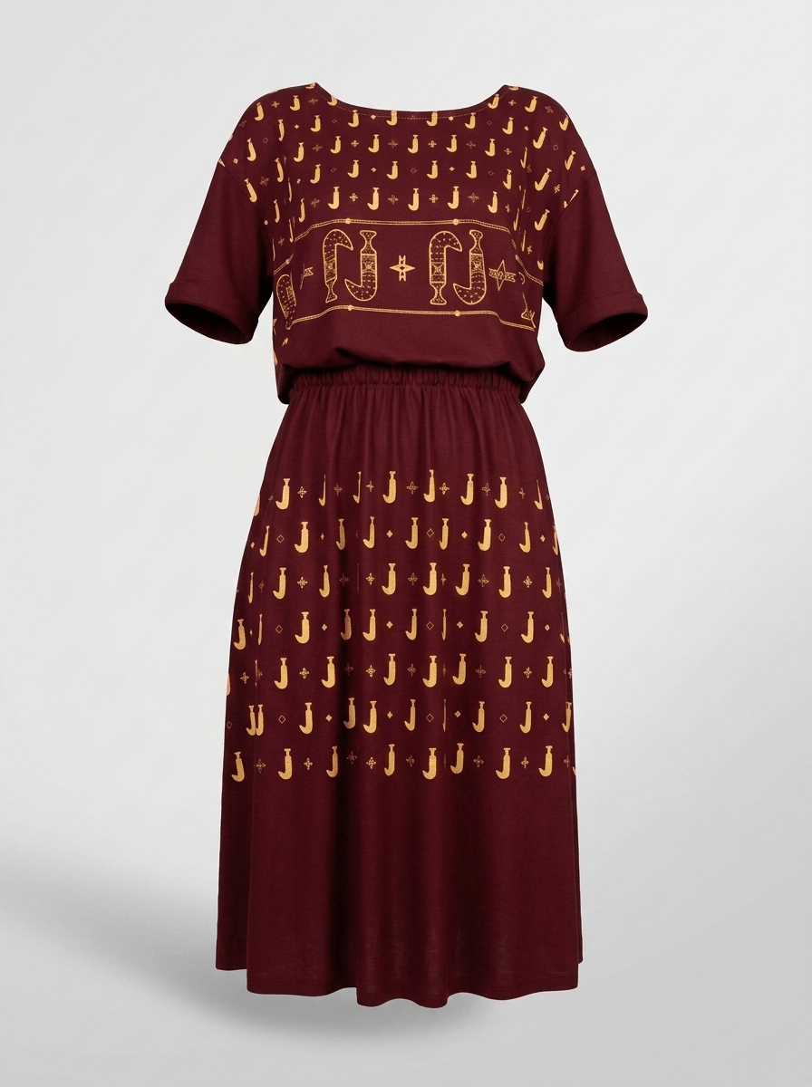Khanjar - Elastic Waist Dress