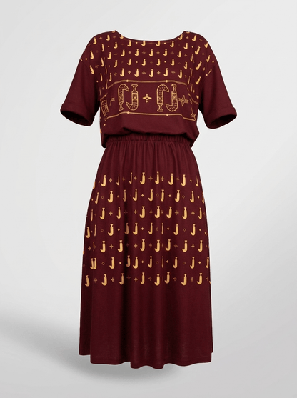 Khanjar - Elastic Waist Dress