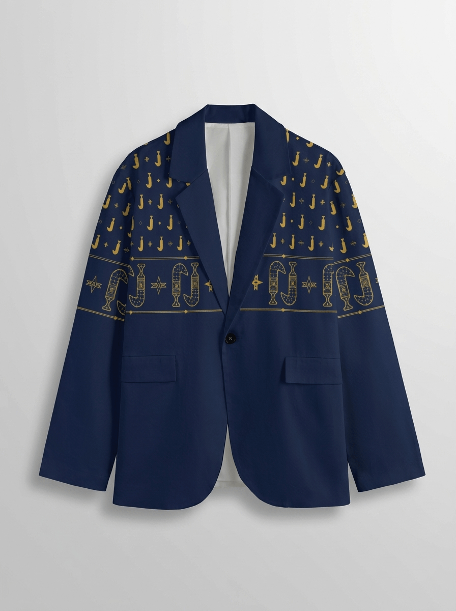 Khanjar - Casual Cotton Blazer