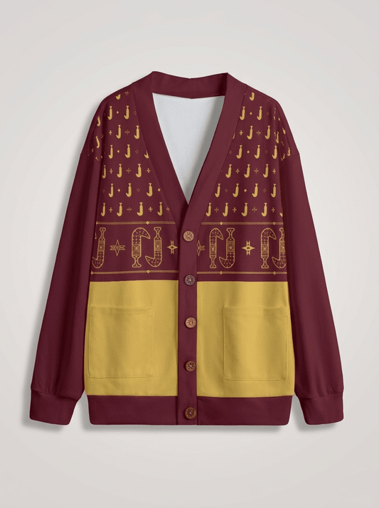 Khanjar - Fleece-Lined Knit Cardigan