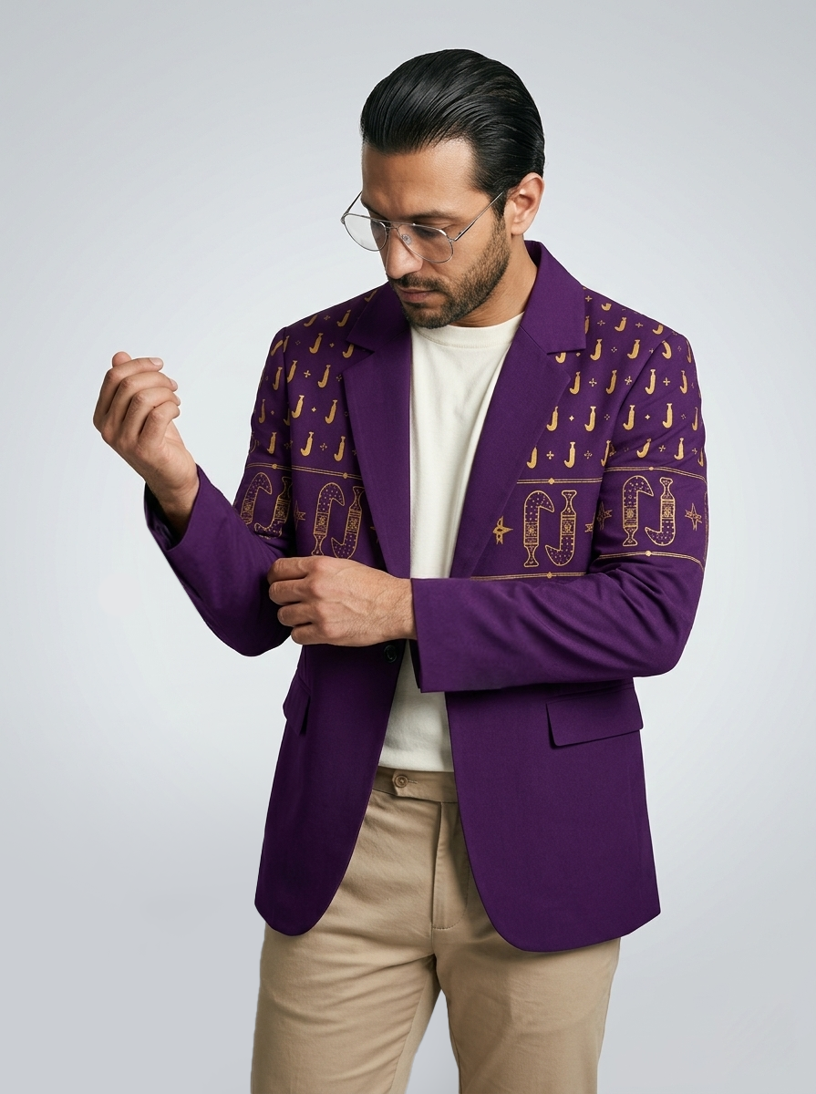 Khanjar - Casual Cotton Blazer