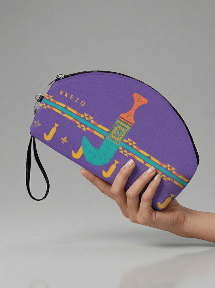 Khanjar - Curved Cosmetic Bag