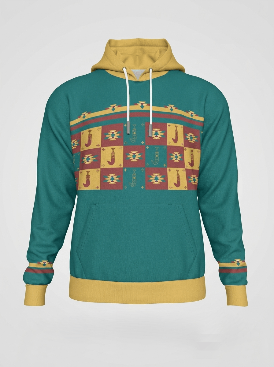 Khanjar - Warm Fleece-Lined Hoodie