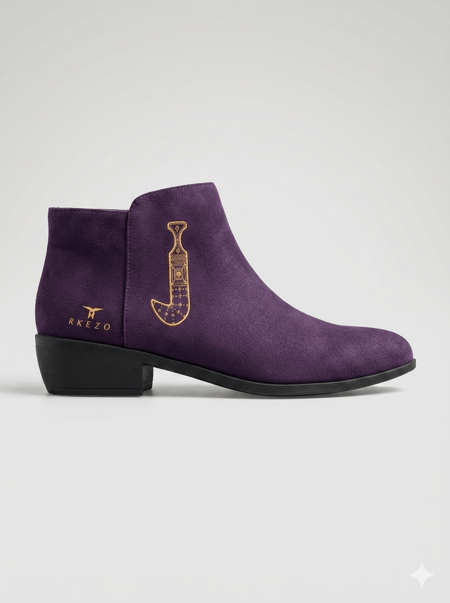 Khanjar - Micro Suede Boots