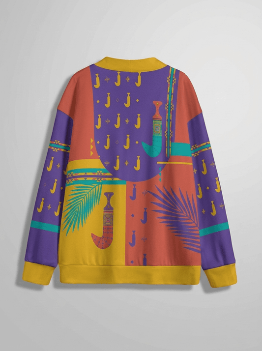 Khanjar - Fleece-Lined Knit Cardigan