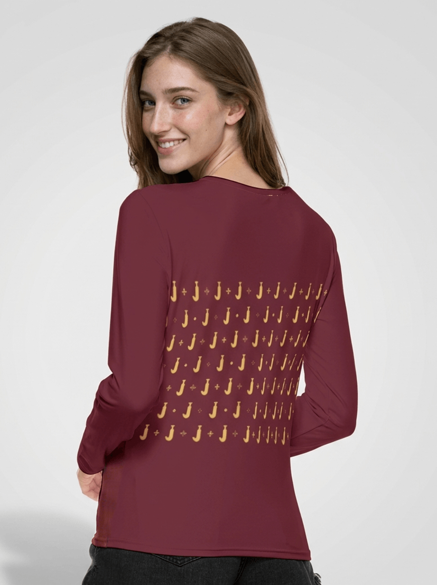 Khanjar - Stretch Long Sleeve Top