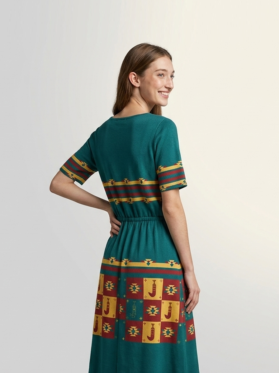 Khanjar - Elastic Waist Dress