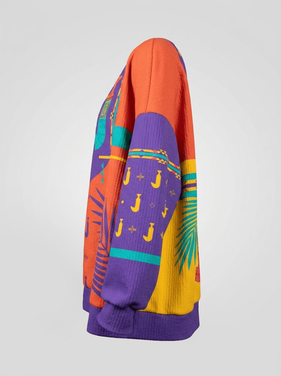 Khanjar- Imitation Knit Cardigan
