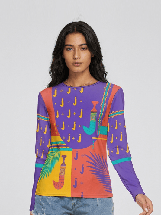 Khanjar - Stretch Long Sleeve Top