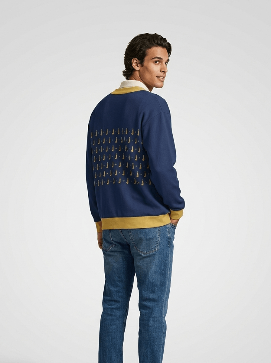 Khanjar - Fleece-Lined Knit Cardigan