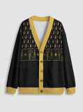 Khanjar - Fleece-Lined Knit Cardigan