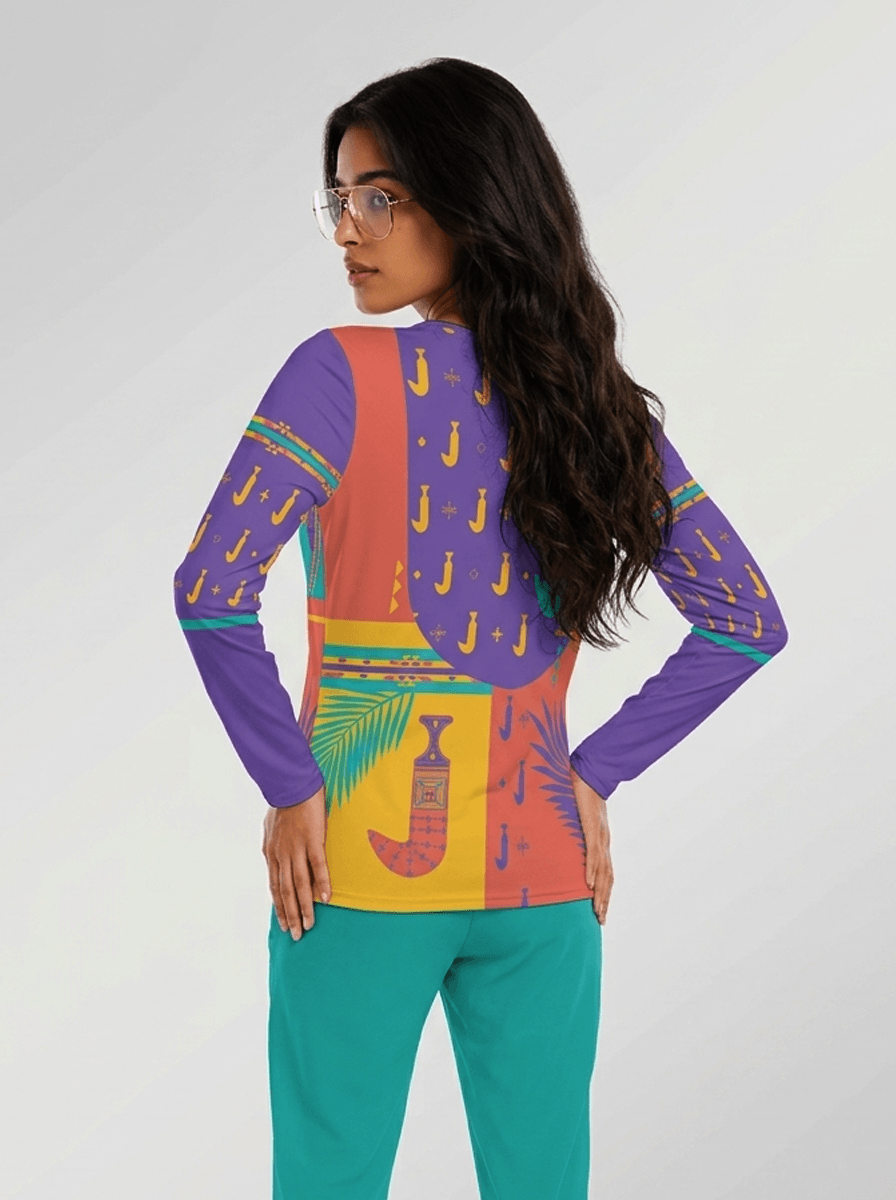 Khanjar - Stretch Long Sleeve Top