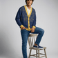 Khanjar - Fleece-Lined Knit Cardigan