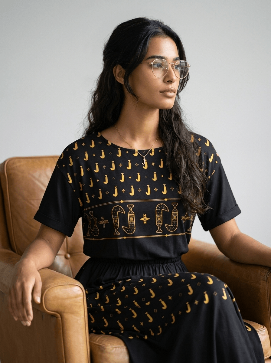 Khanjar - Elastic Waist Dress