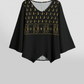 Khanjar -  V-Neck Long Sleeve T-Shirt